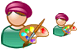 Painter icons