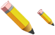 Pencil-eraser icons