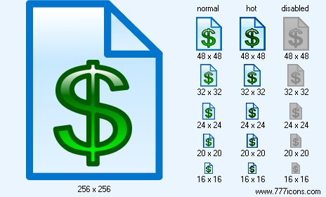Price List Icon Images