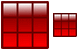 Red grid icon