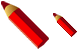 Red pencil icon