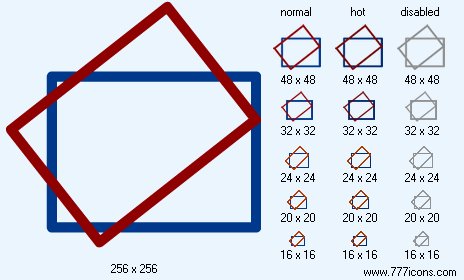 Rotate Figure Icon Images