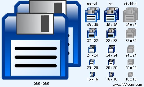 Save All Icon Images