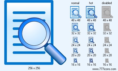 Search Text Icon Images