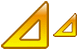 Set square icon