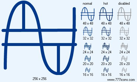 Sinusoid Icon Images