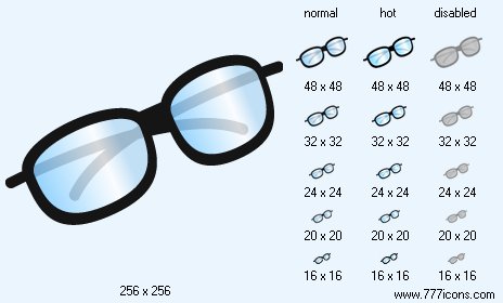 Spectacles Icon Images
