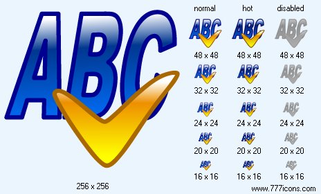 Spell Checking Icon Images