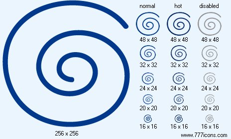 Spiral Icon Images