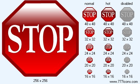 Stop Icon Images