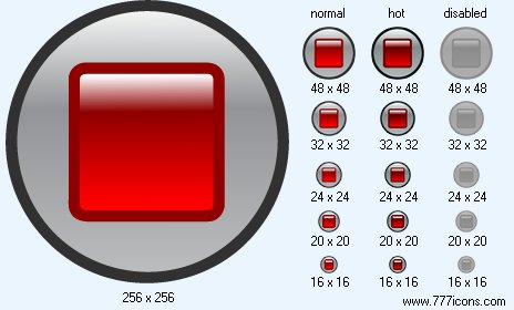 Stop Playing Icon Images