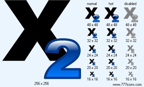 Subscript Icon Images