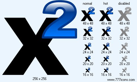 Superscript Icon Images