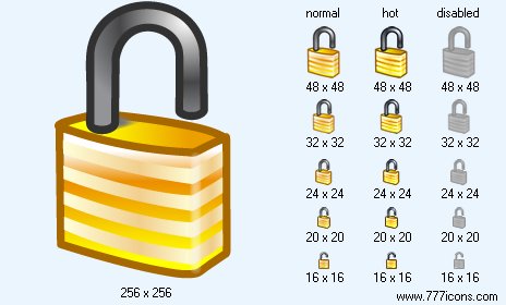 Unlock Icon Images