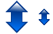 Up-down icons