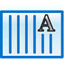 Vertical Caption icon