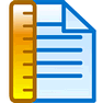 Vertical Page Ruler icon