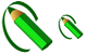 Writing green pencil icons
