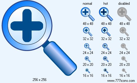 Zoom In Icon Images