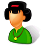 Asian Female Boss icon