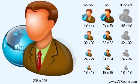 Global Manager Icon Images