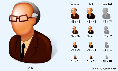 Old Boss Icon Images
