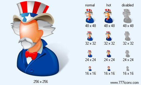 Uncle Sam Icon Images