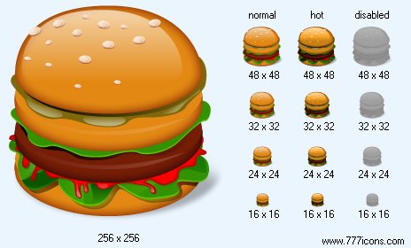 Burger Icon Images