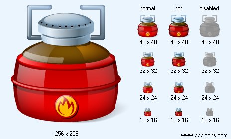 Burner Icon Images