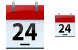 Calendar icons