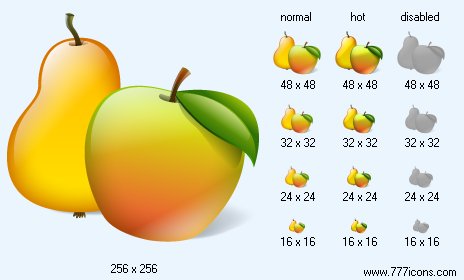 Fruits Icon Images