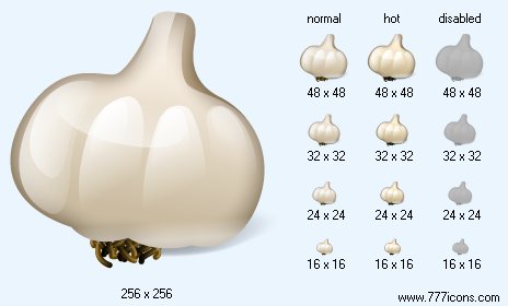 Garlic Icon Images