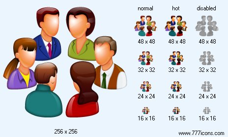 Large Group Icon Images