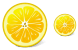 Lemon half icons