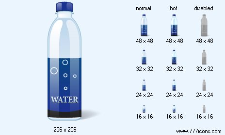 Mineral Water Icon Images