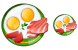 Omelet icons