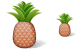 Pineapple icons