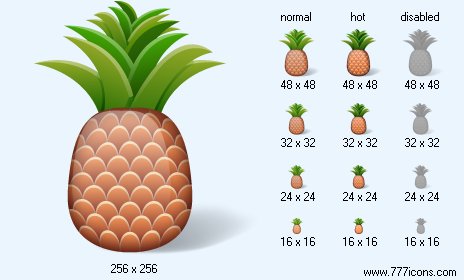 Pineapple Icon Images
