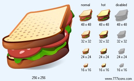 Sandwich Icon Images