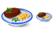 Steak icons