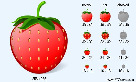 Strawberry Icon Images