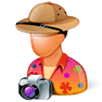 Tourist icon
