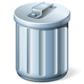 Trash icon