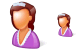 Waitress icons