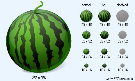 Watermelon Icon Images