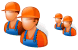 Workers icons