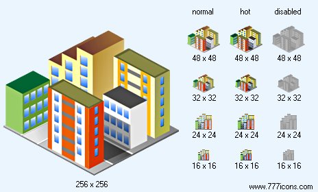 Bedroom Community Icon Images