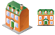 Brick house icons
