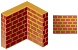 Brick wall icon