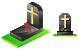 Grave icons